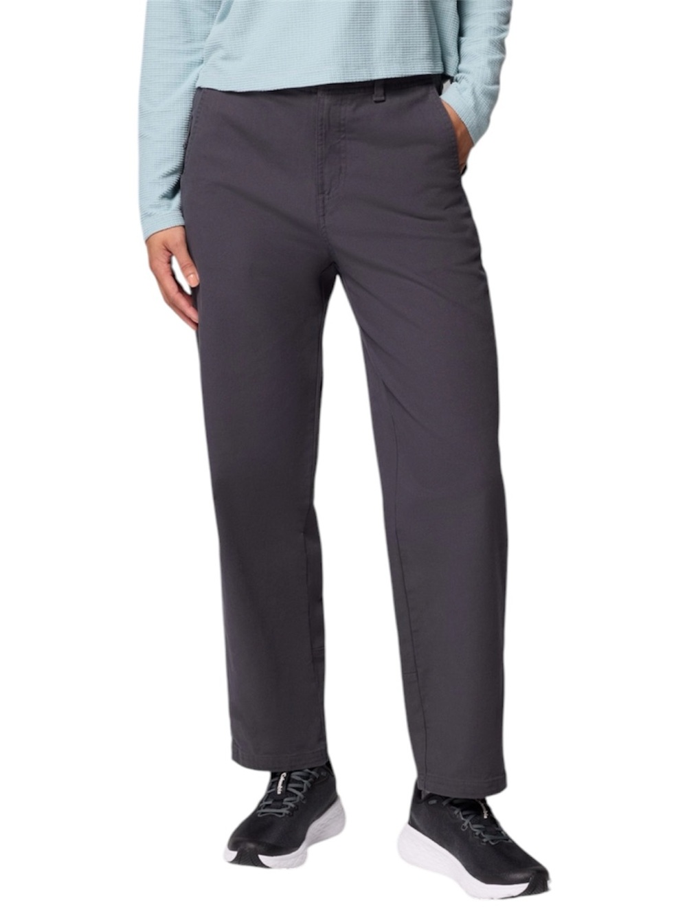 Columbia ROC Gray Wide Leg Straight Pants Women’s Size 12 Regular NWT